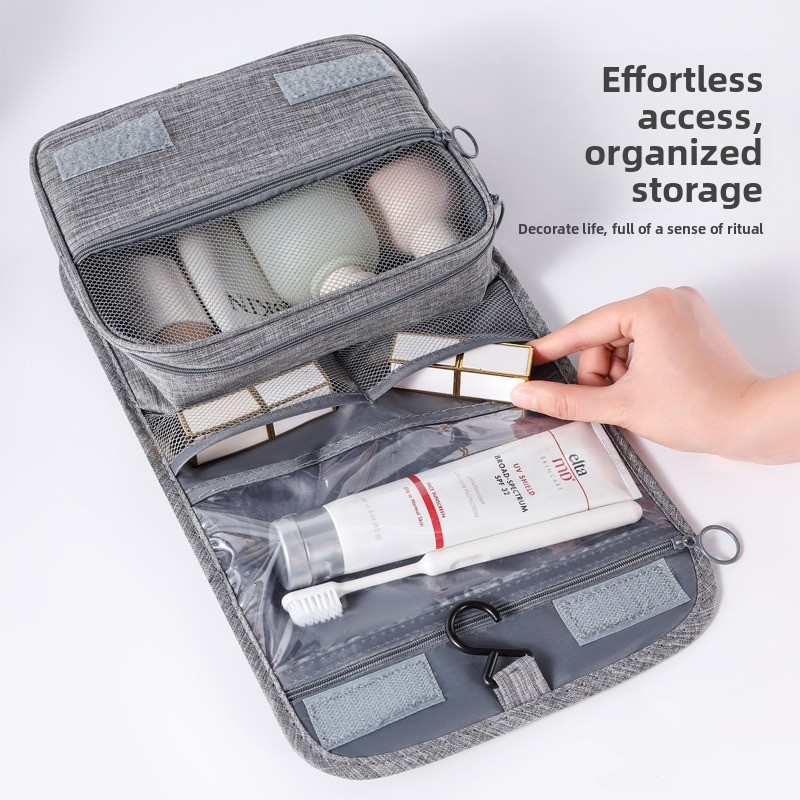 Travel Accessories Toiletry Bag - Large Capacity Hanging Toiletry Bag Wet