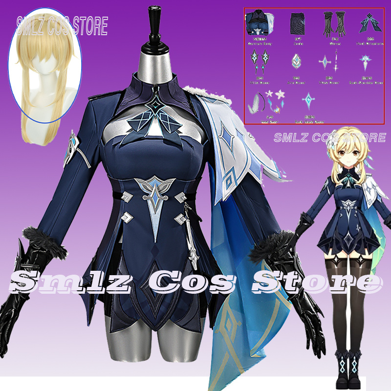 Travel Accessories Kit - 2026 Genshin Impact Traveler Lumine Cosplay