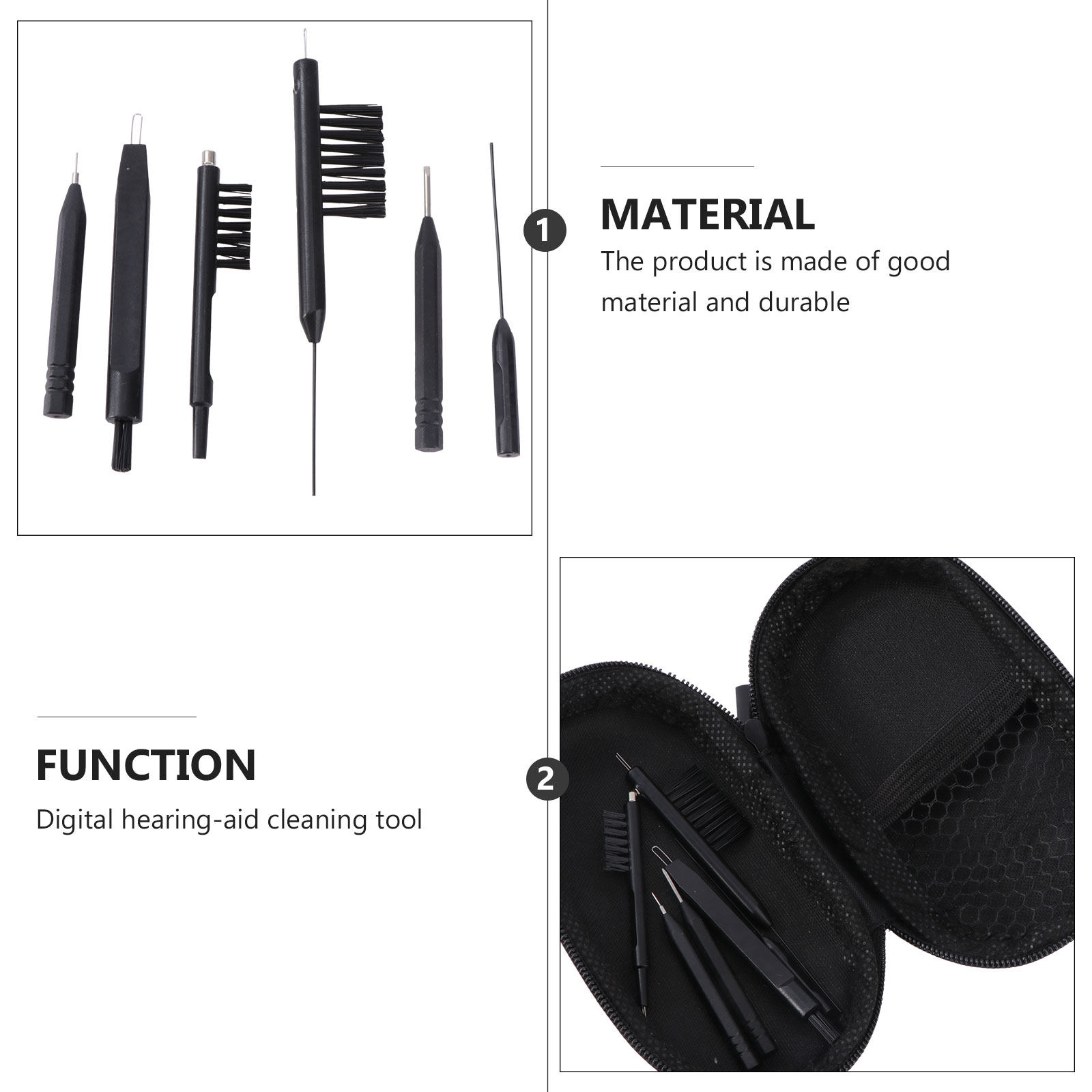 Hearing Aid Cleaning Kit Tools - đánh giá và giá Travel Accessories Kit