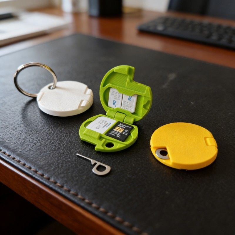 3D Printed SIM & TF Card Holde - đánh giá và giá Sim Card Holder Case