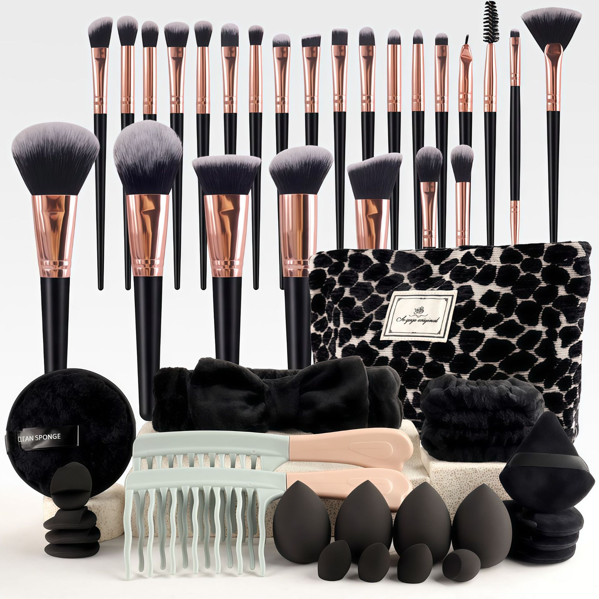 Makeup Brush Set Chic Fragranc - đánh giá và giá Travel Accessories Kit