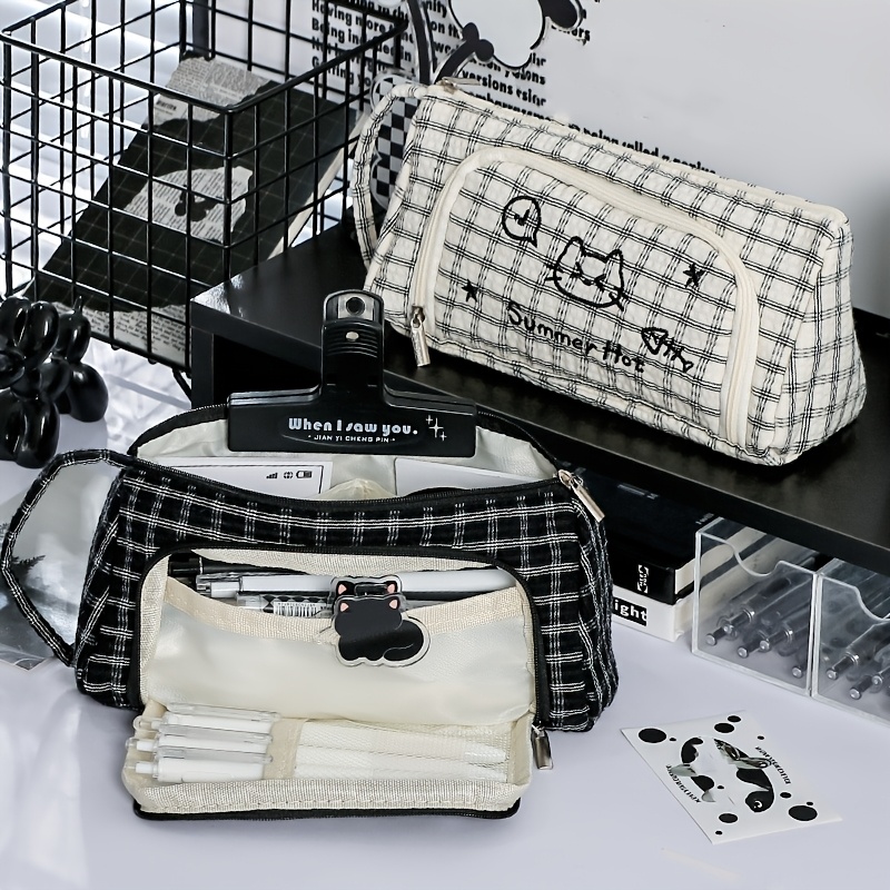 New Portable Pencil Case, Larg - đánh giá và giá Travel Accessories Toiletry Bag
