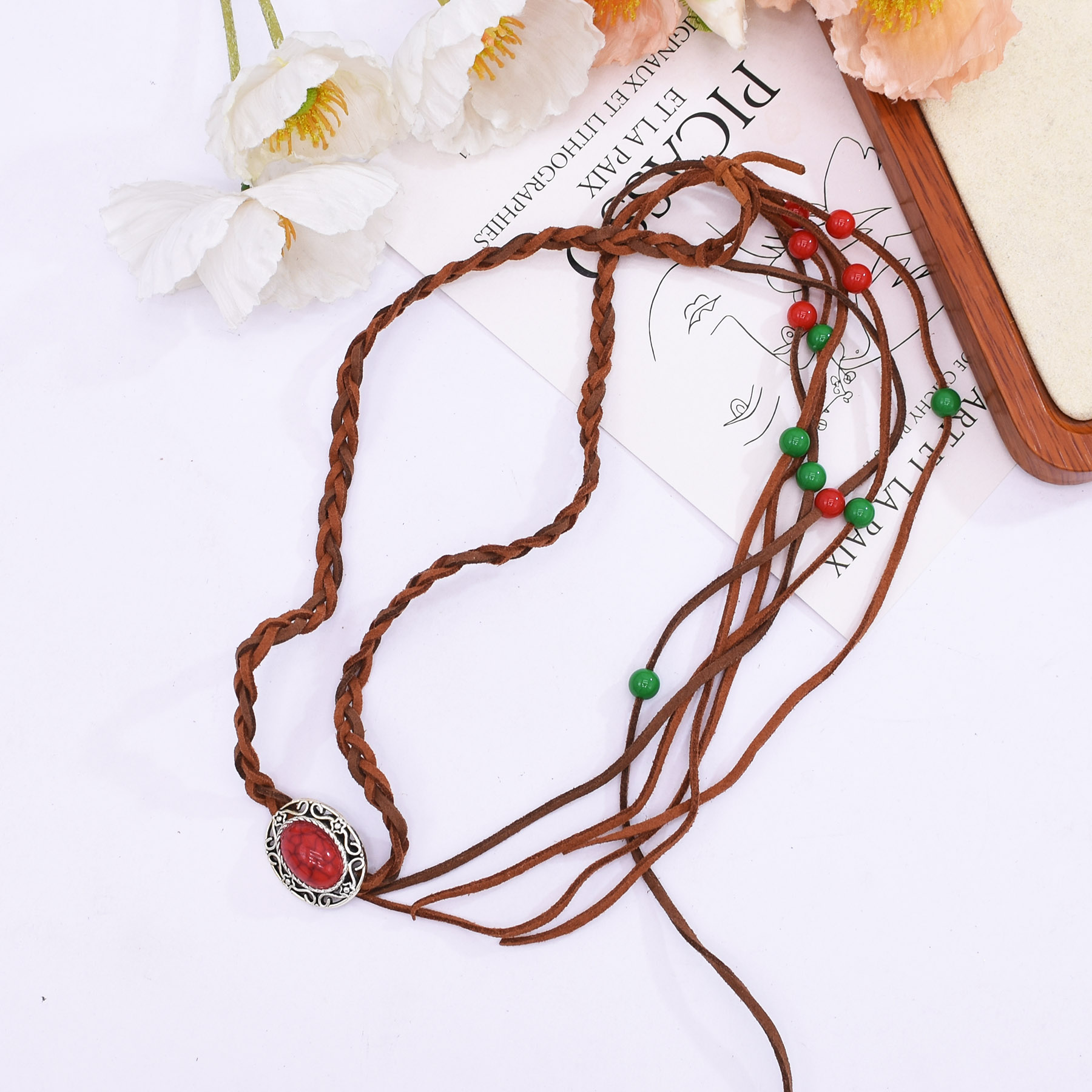 Ethnic Style Turquoise Beads A - đánh giá và giá Travel Accessories Jewelry
