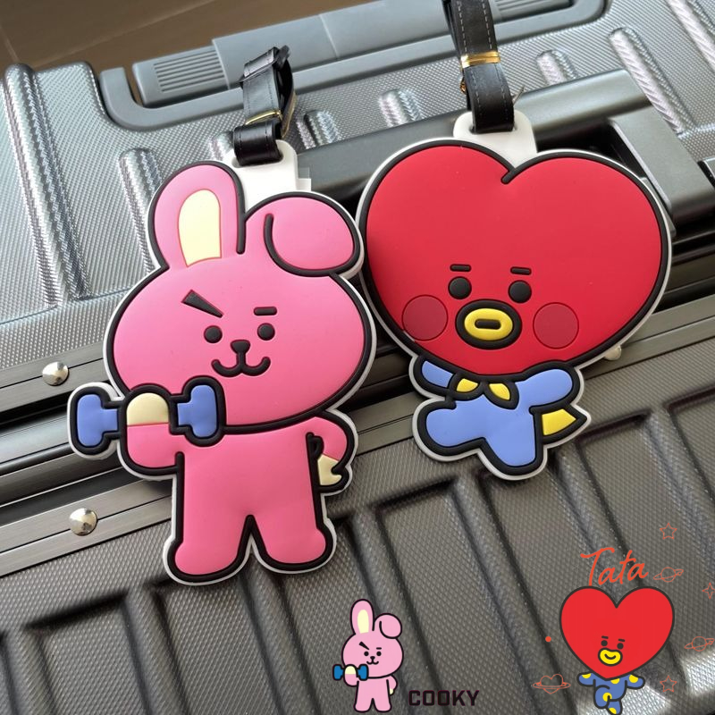 BT21 cartoon cute keychain Kaw - đánh giá và giá Travel Accessories Kit