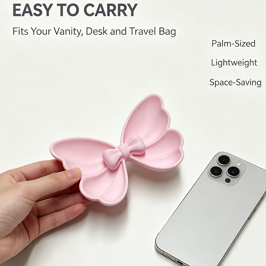 2Pcs Mini Bow-Shaped Jewelry S - đánh giá và giá Travel Accessories Jewelry