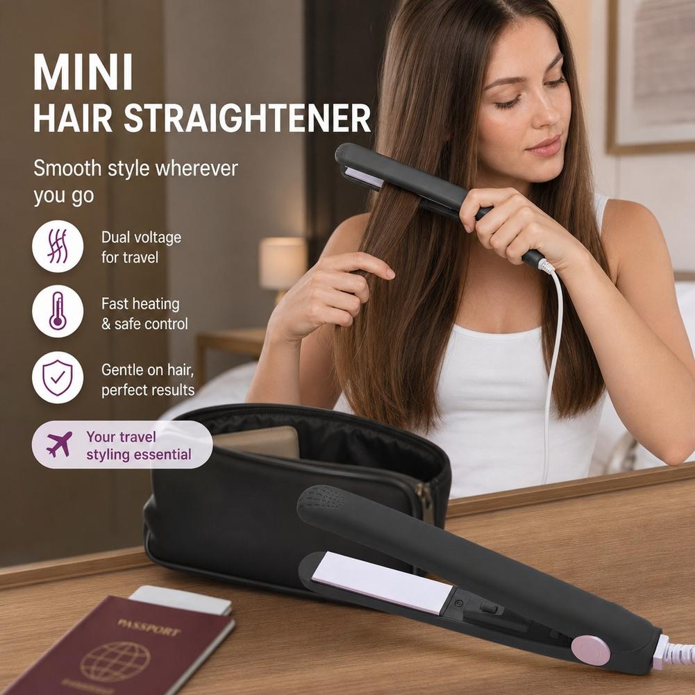 New Mini Hair Straightener Fla - đánh giá và giá Mini Iron Travel