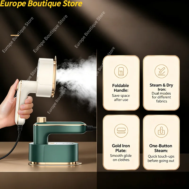 Foldable Mini Portable Handhel - đánh giá và giá Mini Iron Travel