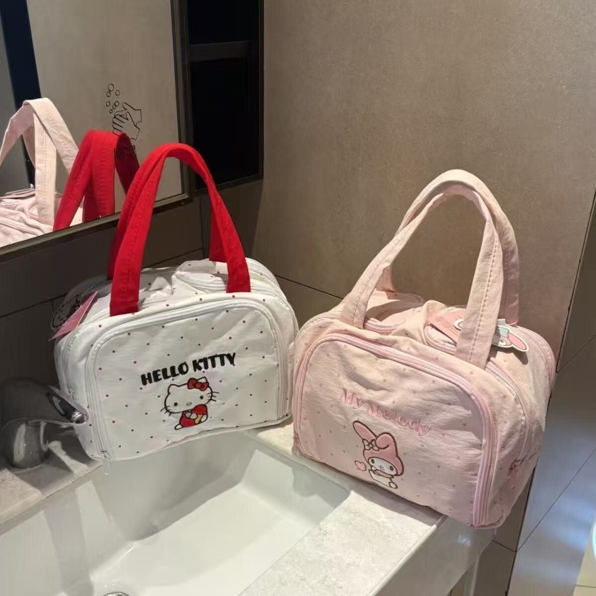 Cute Anime Makeup Bag Cartoon  - đánh giá và giá Travel Accessories Toiletry Bag