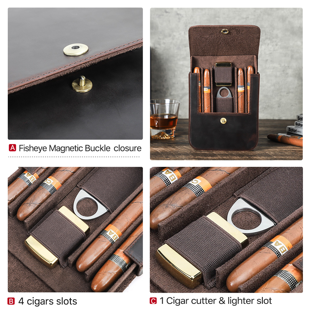 CONTACT'S FAMILY Genuine Leath - đánh giá và giá Travel Accessories Kit