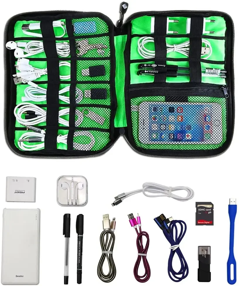 Cable Organizer Storage Bags S - đánh giá và giá Travel Accessories Kit